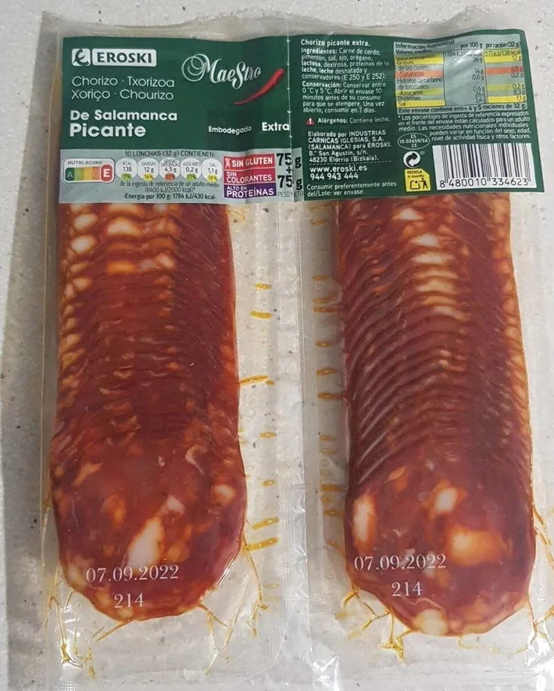 Chorizo de Salamanca picante