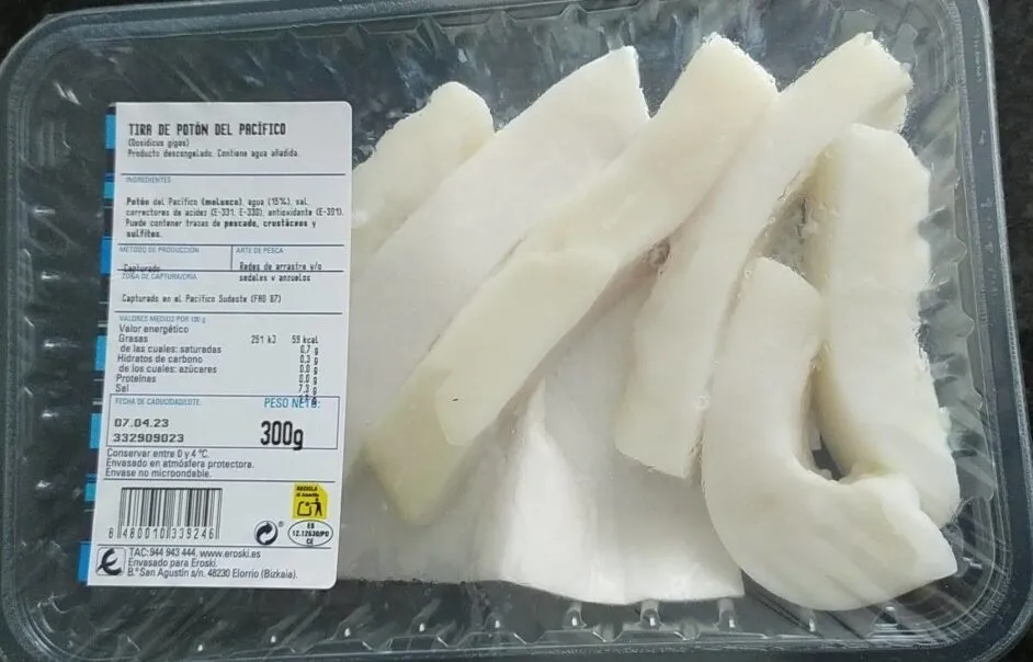 Tira de Potón del Pacifico
