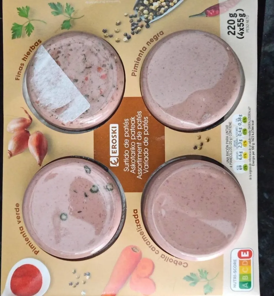 Surtido de patés