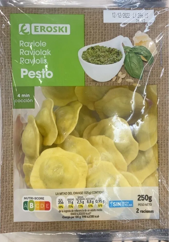 Ravioli Pesto