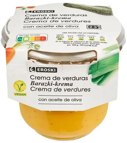 Crema de verduras Barazki-krema - Eroski