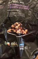 Muesli con chocolate negro y chocolate con leche