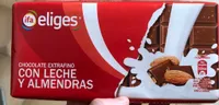 Chocolate extrafino con leche y almendras