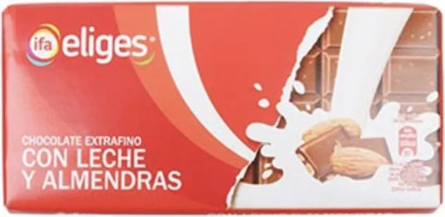 Chocolate extrafino con leche y avellanas