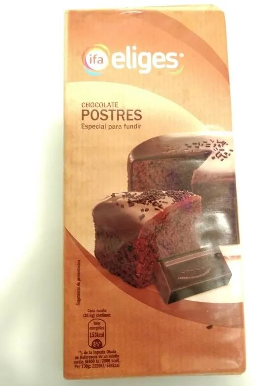 Chocolate Postre