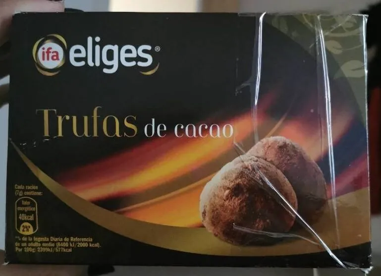 Trufas de cacao