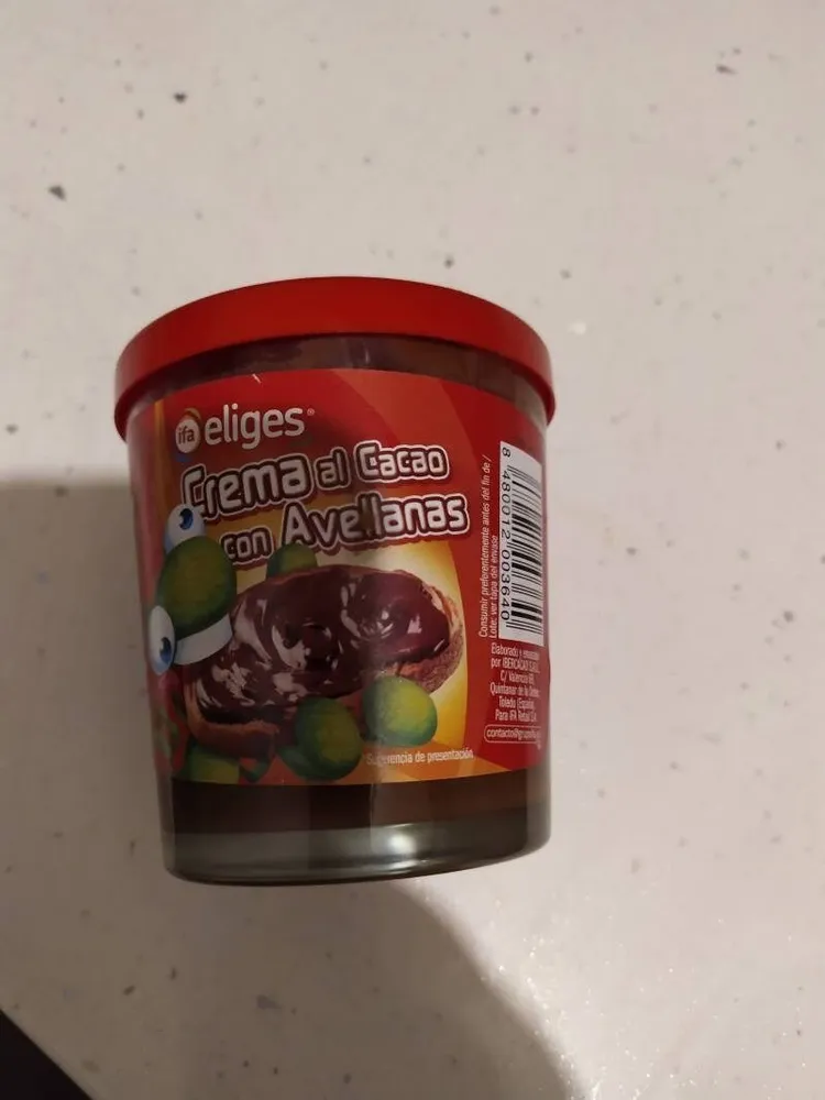 Crema al cacao con avellanas