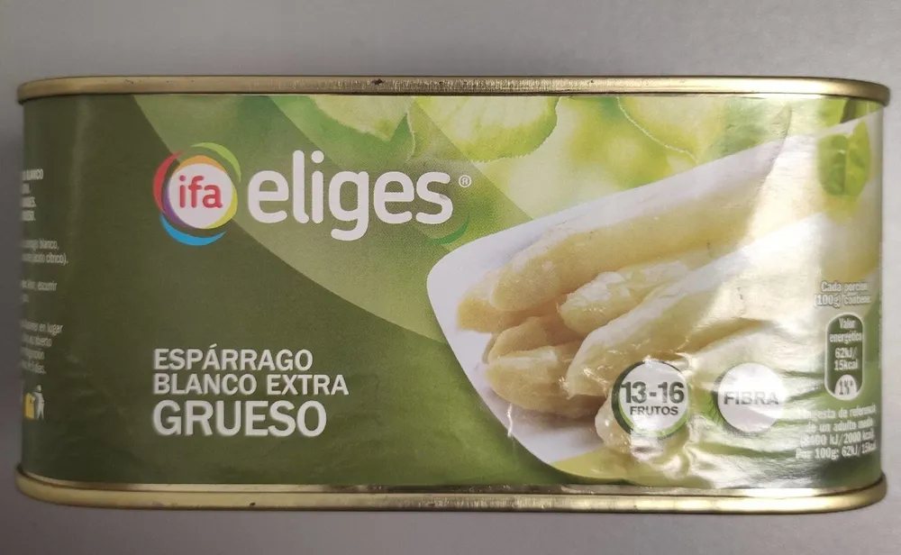 Espárrago blanco extra grueso