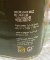 Esparrago blanco extra grueso