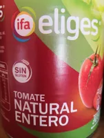 Tomate natural entero