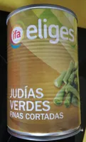 Judías verdes finas cortadas