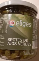 BROTES de ajos verdes