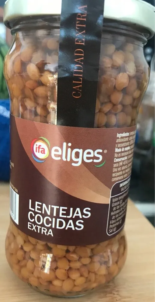 Lentejas cocidas