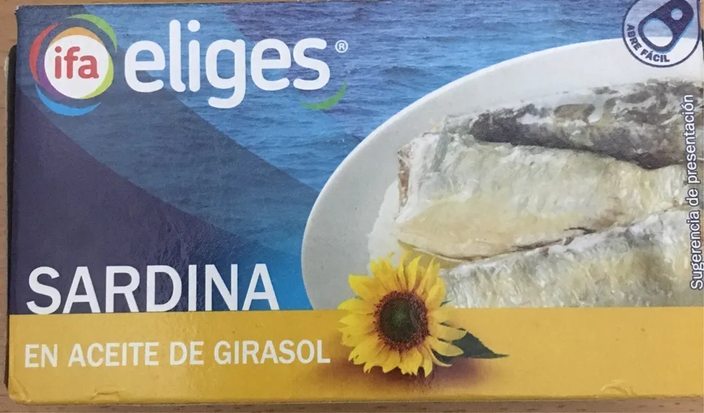 Sardinas aceite girasol