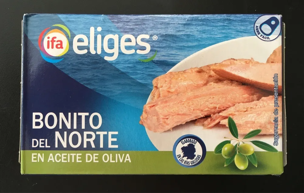 Bonito del norte en aceite de oliva