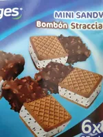 Mini Sándwich Bombón Stracciatella
