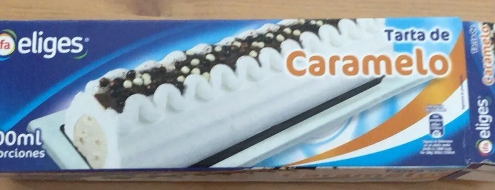 tarta de caramelo helado