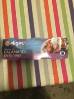 Calamares en trozos en su tinta