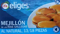Mejillón de las rías gallegas al natural
