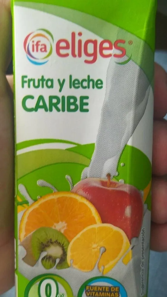 Fruta y leche