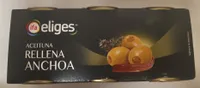 Aceitunas Manzanilla rellenas anchoa