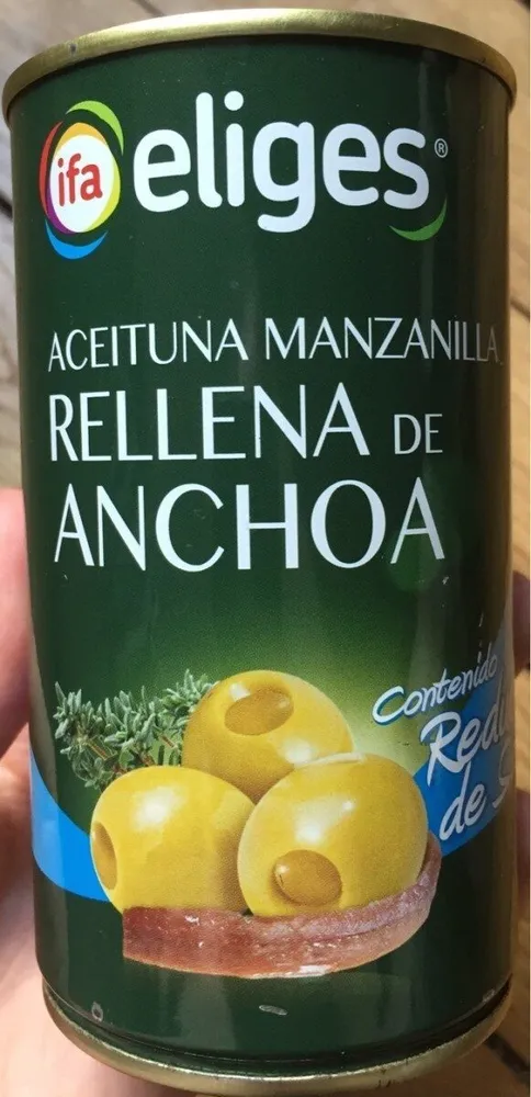 Aceituna rellena de anchoa
