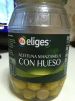 Aceituna manzanilla con hueso