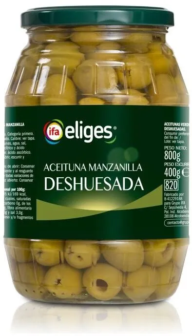 Aceituna Verde Sin Hueso