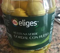 Aceitunas verde Gordal con hueso