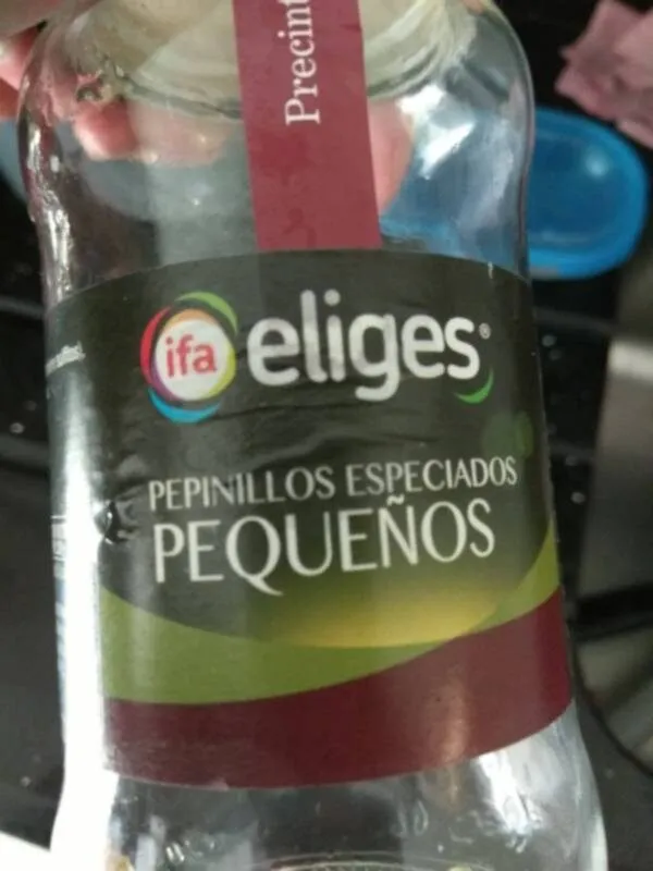 Pepinillos especiados pequeños