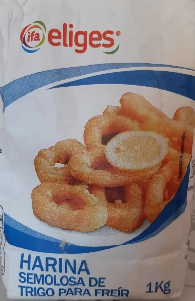 Harina semolosa de trigo para freír