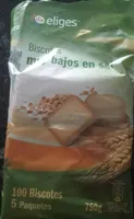 Biscotes muy bajos en sal