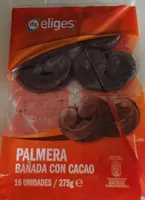 Palmera bañada con cacao