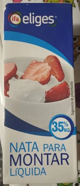 Nata para montar líquida