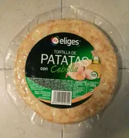 Tortilla de patatas con cebolla