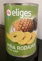 Piña rodajas en su jugo