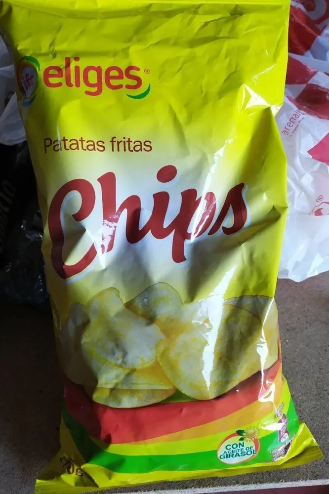 Patatas fritas chips