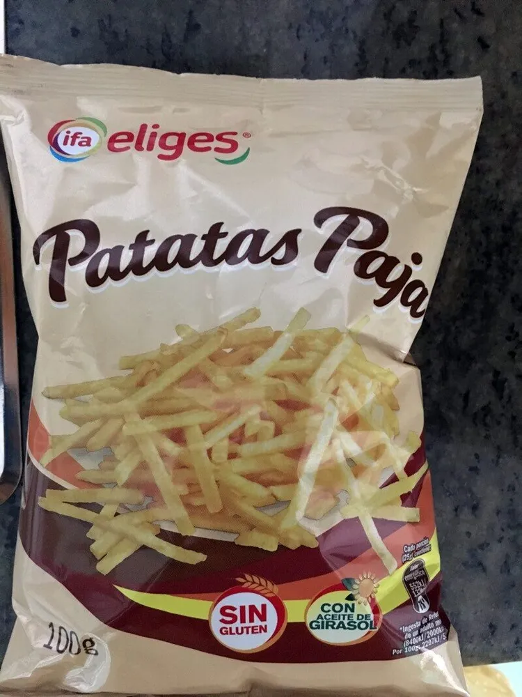 Patatas paja
