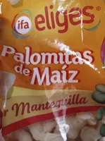 Palomitas de maíz sabor mantequilla