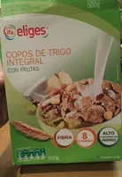 Copos de trigo integral con frutas