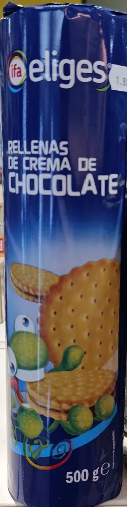 RELLENAS DE CREMA DE CHOCOLATE