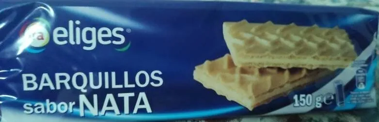 Barquillo sabor Nata
