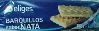 Barquillo sabor Nata