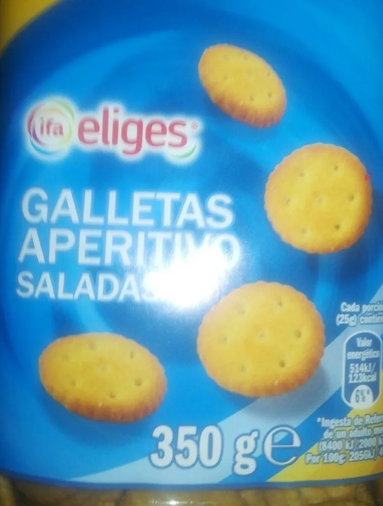Galletas aperitivo saladas