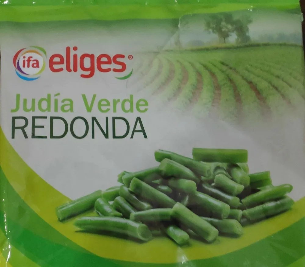Judia verde redonda ultracongelada
