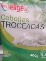 Cebollas troceadas