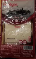 Queso en lonchas curado