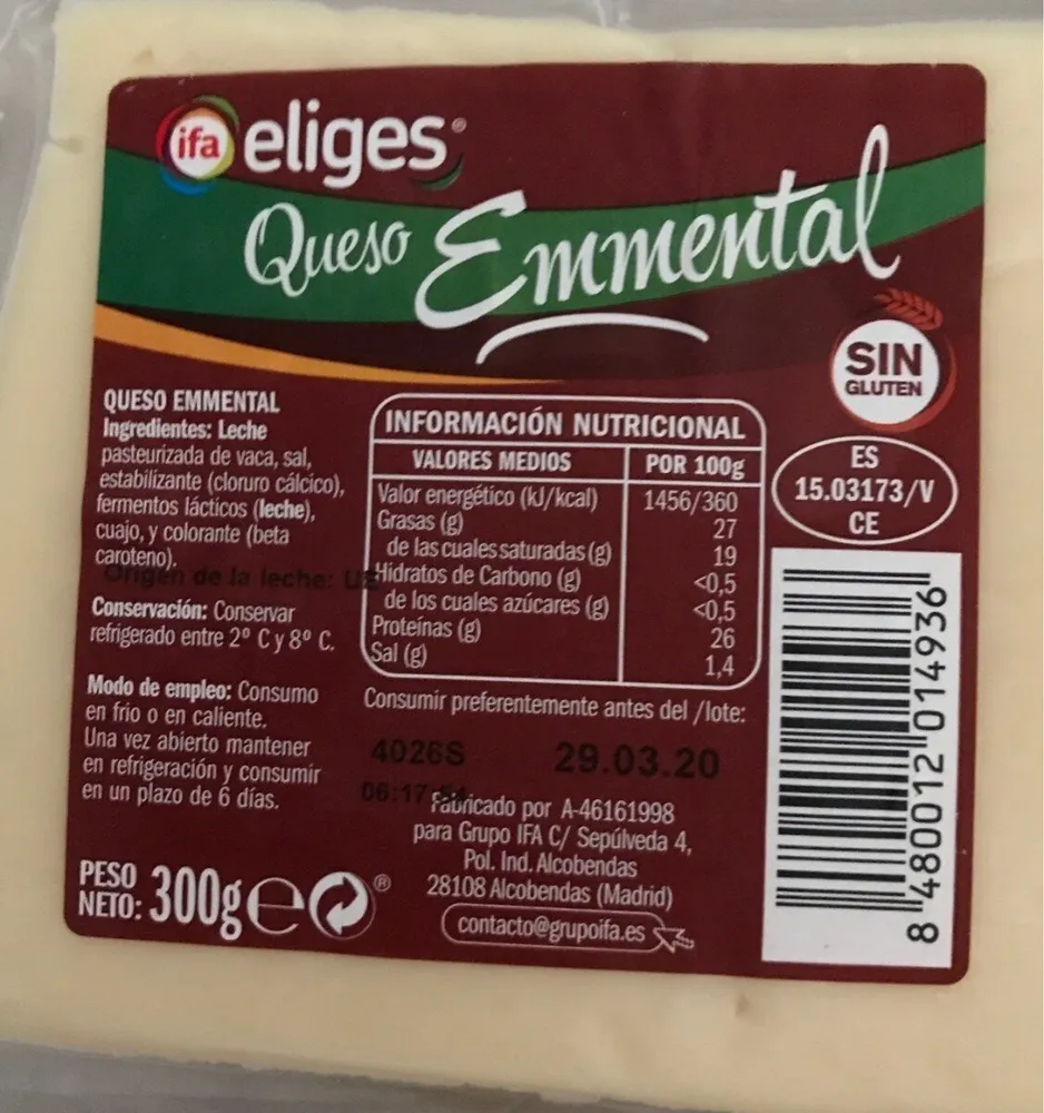 Queso Emmental