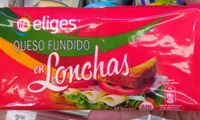 Queso fundido en lonchas