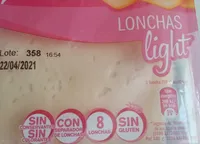 Queso Havarti lonchas light